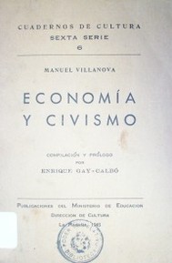 Economía y civismo