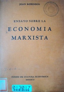 Ensayo sobre la economía marxista