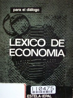 Léxico de economía