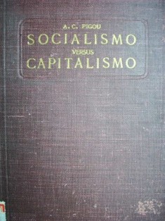 Socialismo versus capitalismo