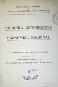 Primera conferencia económica nacional
