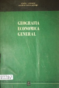 Geografía económica general