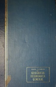 Geografía económica general