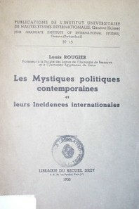 Les mystiques économiques