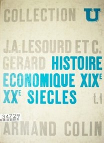 Histoire économique XIX et XX siècles