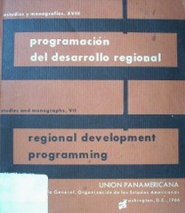 Programación del desarrollo regional