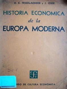 Historia económica en la Europa moderna