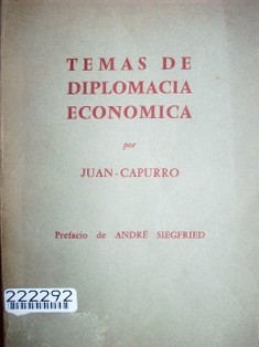 Temas de diplomacia económica