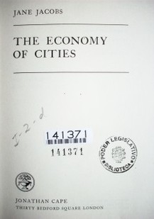The economy of cities