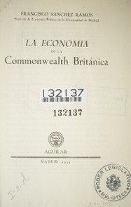 La economía de la Commonwealth Británica