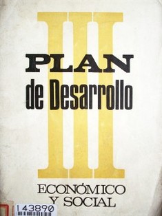 III Plan de desarrollo : 1972-1975