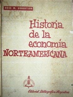 Historia de la economía norteamericana