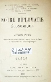 Notre diplomatie économique