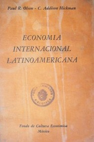 Economía internacional Latinoamericana