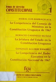 Temas de Derecho Constitucional 1