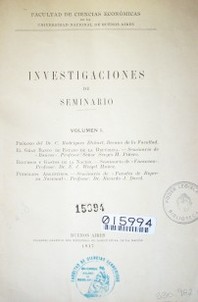 Investigaciones de seminario