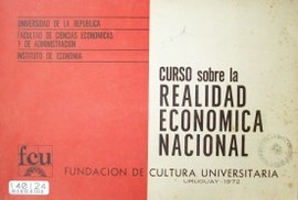 Curso sobre la realidad económica nacional