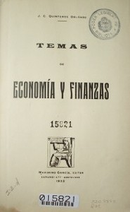 Temas de economía y finanzas