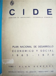 Plan nacional de desarrollo económico y social 1965-1974