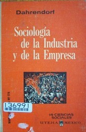 Sociología de la industria y de la empresa