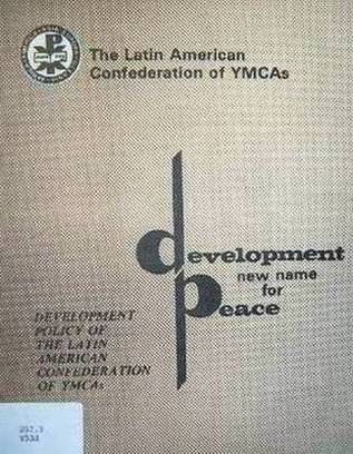 Development policy of the Latin American Confederation of YMCAs