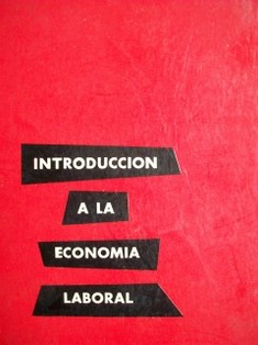 Introducción a la economía laboral