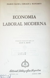 Economía laboral moderna