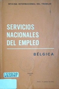 Servicios nacionales del empleo : Bélgica