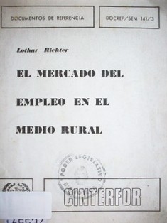 El mercado del empleo en el medio rural