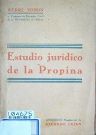 Estudio jurídico de la propina