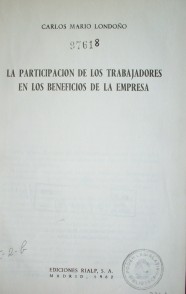 La participación de los trabajadores en los beneficios de la empresa