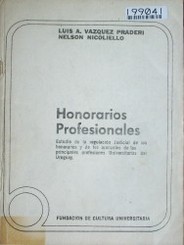 Honorarios profesionales