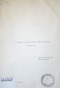 Female labor force participation in Uruguay