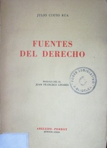 Fuentes del Derecho