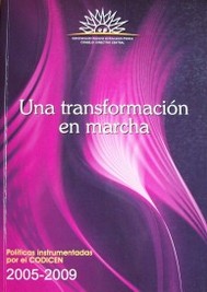 Una transformación en marcha : políticas instrumentadas por el CODICEN (2005-2009)