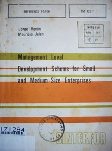 Management level development scheme for small and medium-size enterprises