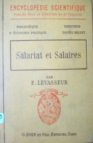 Salariat et salaire