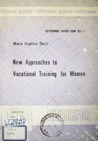 New approaches to vocational training for women