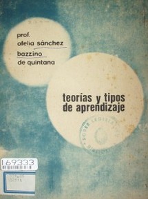 Teorías y tipos de aprendizaje