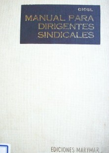 Manual para dirigentes sindicales