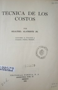 Técnica de los costos