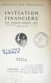 Initation financière