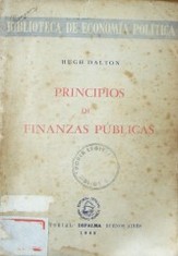 Principios de finanzas pública