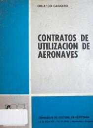 Contratos de utilización de aeronaves