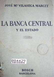 La Banca central y el Estado