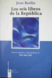 Los seis libros de la República