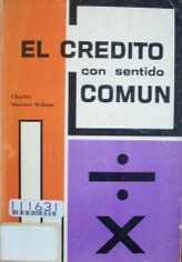 El crédito con sentido común