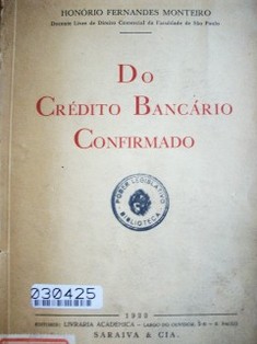 Do crédito bancario confirmado