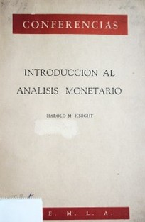Introducción al análisis monetario