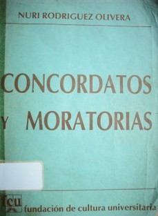 Concordatos y moratorias